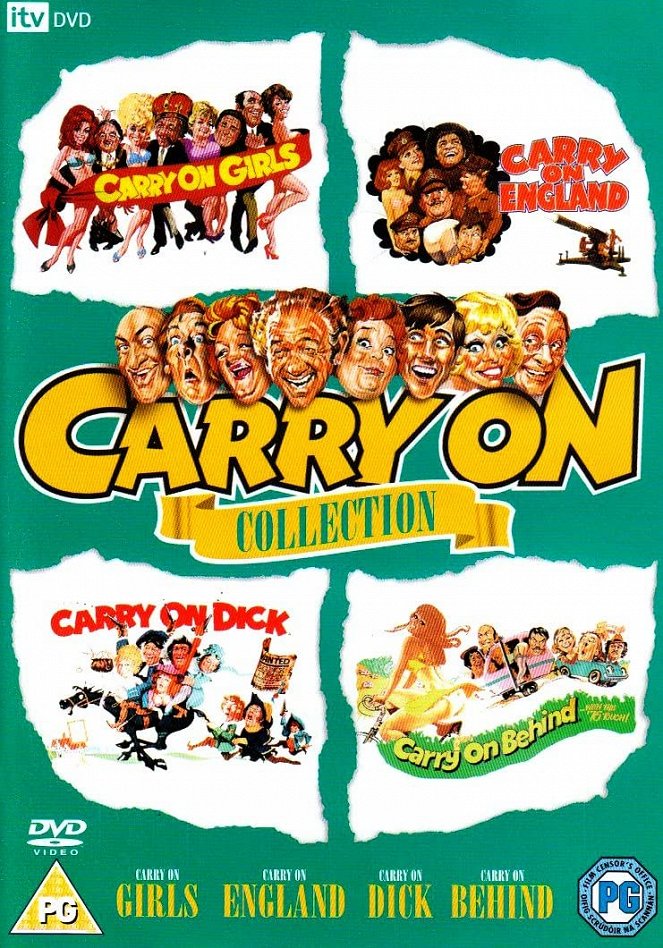 Carry On Behind - Cartazes