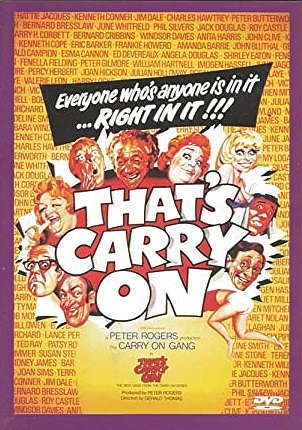 That's Carry On! - Julisteet
