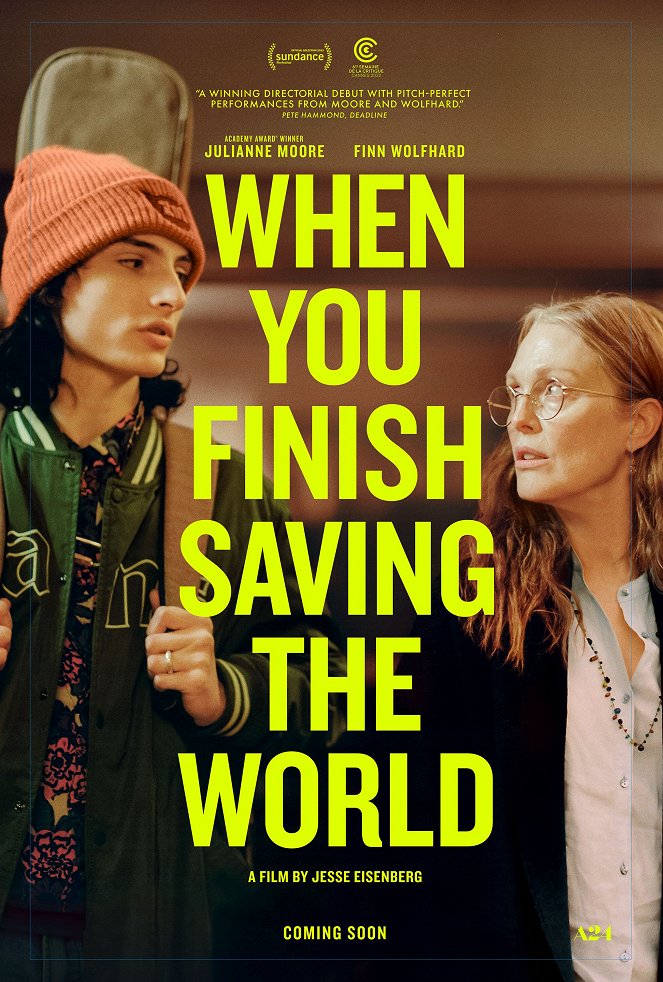 When You Finish Saving the World - Plakaty