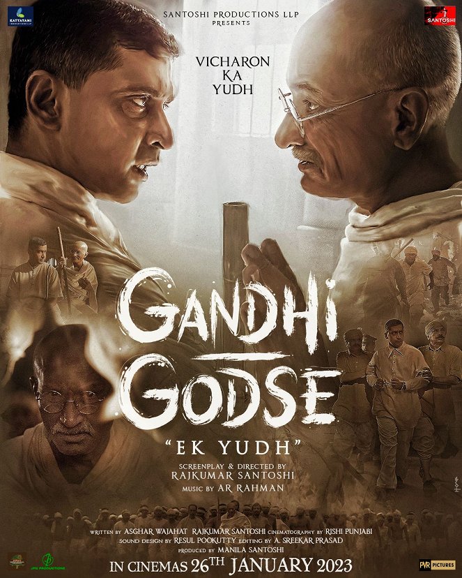 Gandhi Godse Ek Yudh - Affiches
