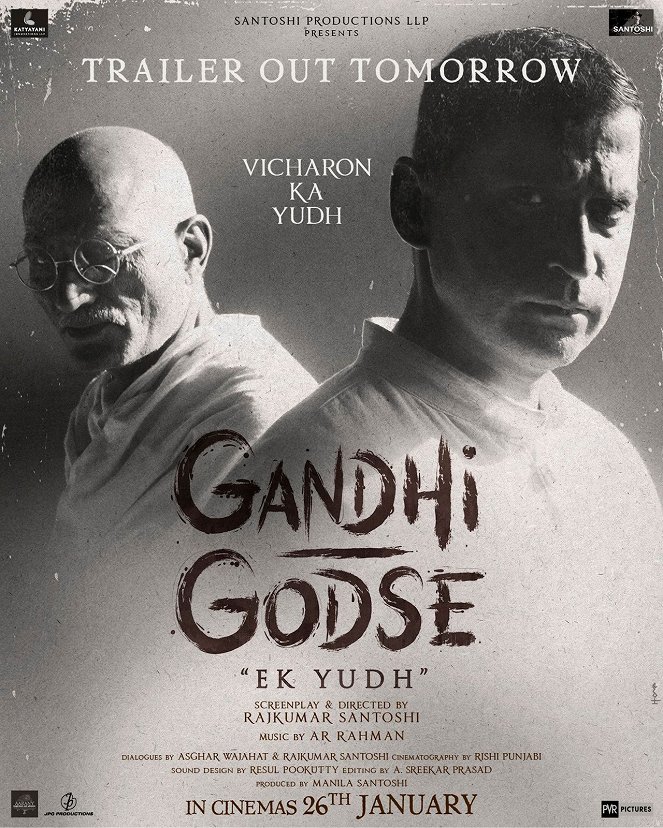 Gandhi Godse Ek Yudh - Posters
