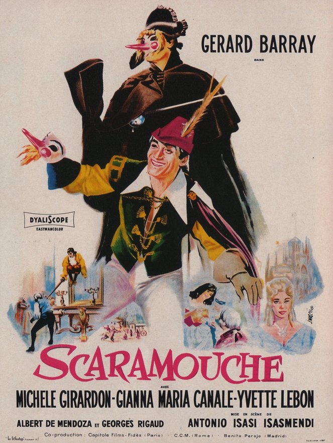 Scaramouche - Der Rächer mit dem Degen - Plakate
