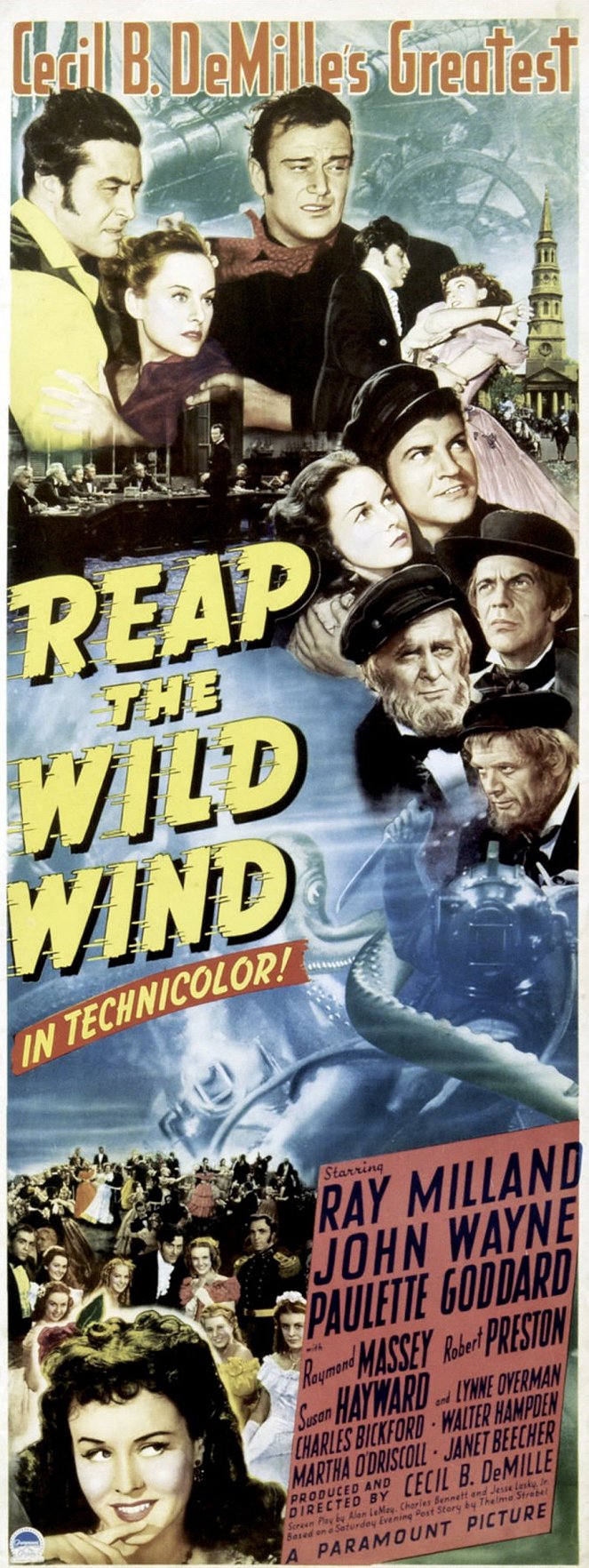 Reap the Wild Wind - Cartazes