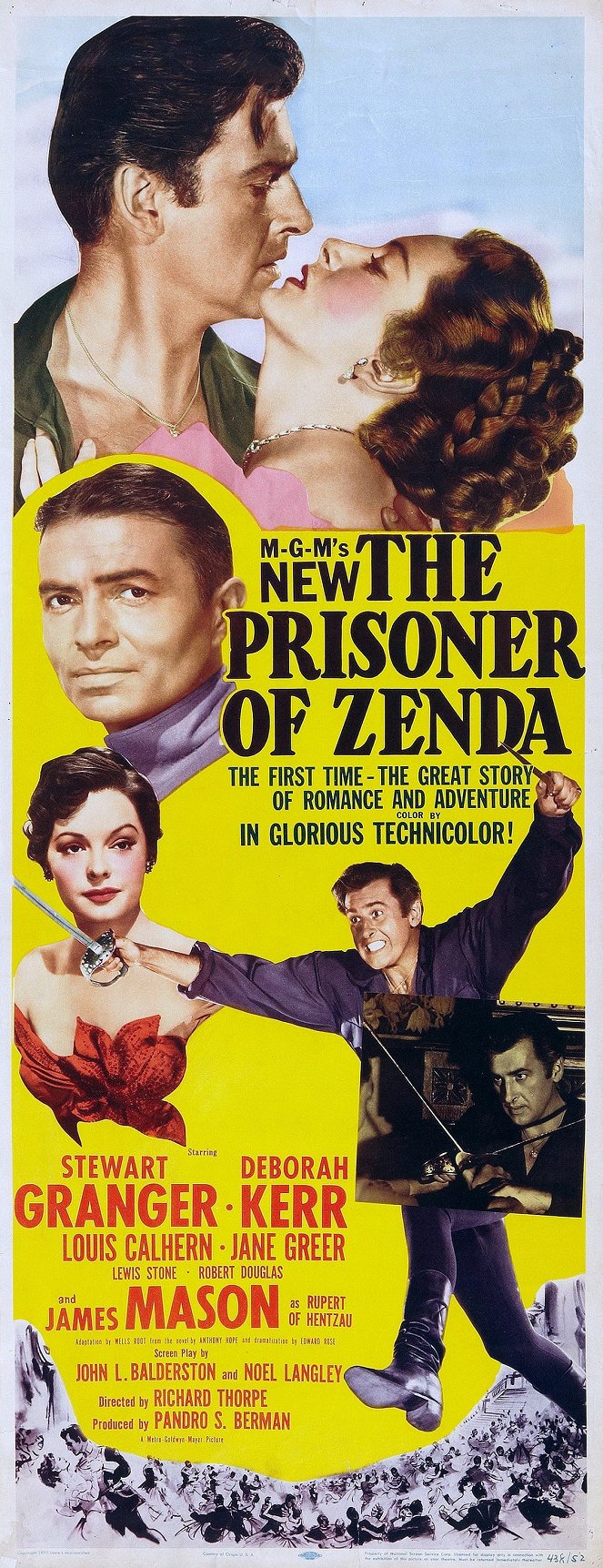 Le Prisonnier de Zenda - Affiches