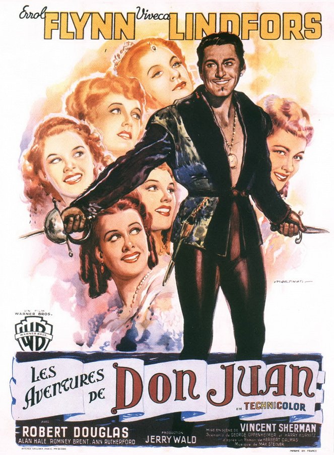 Adventures of Don Juan - Affiches