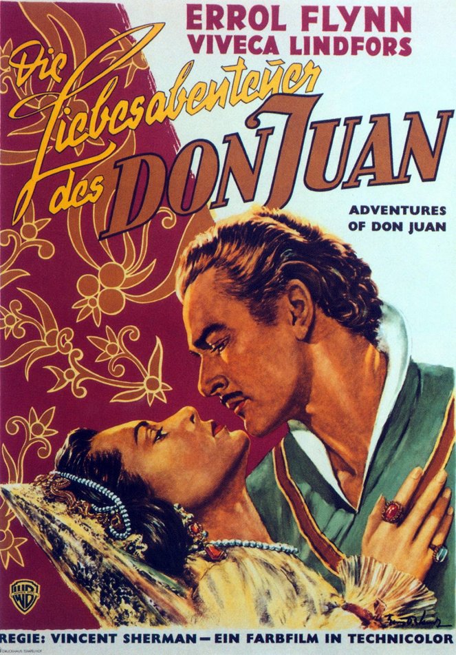 Przygody Don Juana - Plakaty