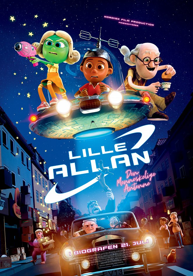 Malý Allan aneb Lidská anténa - Plakáty