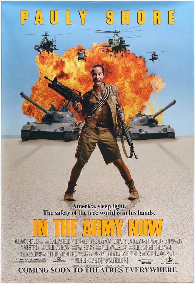 In the Army Now - Affiches