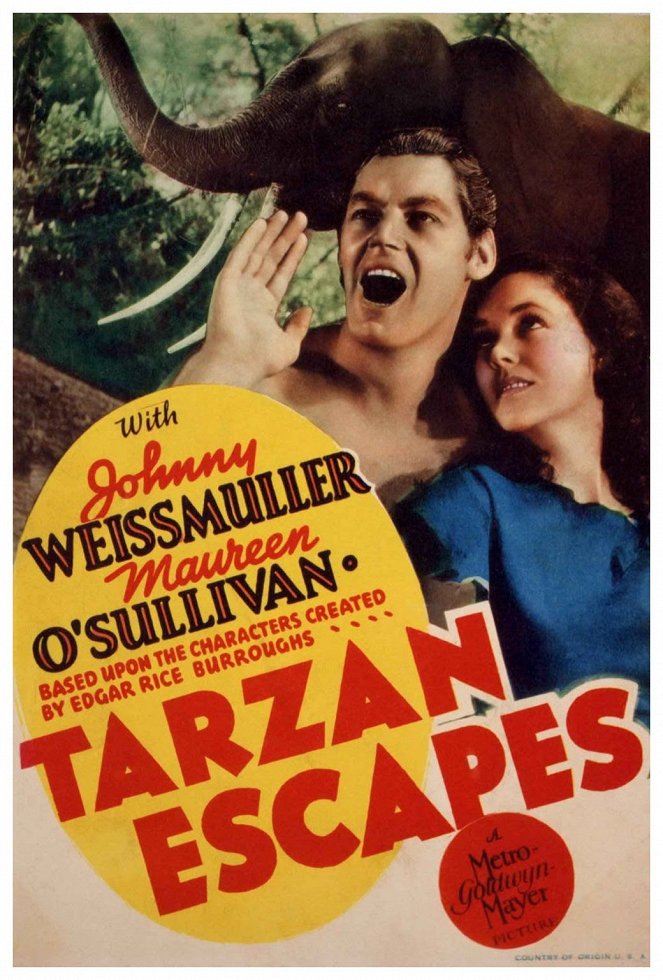 Tarzan szökése - Plakátok