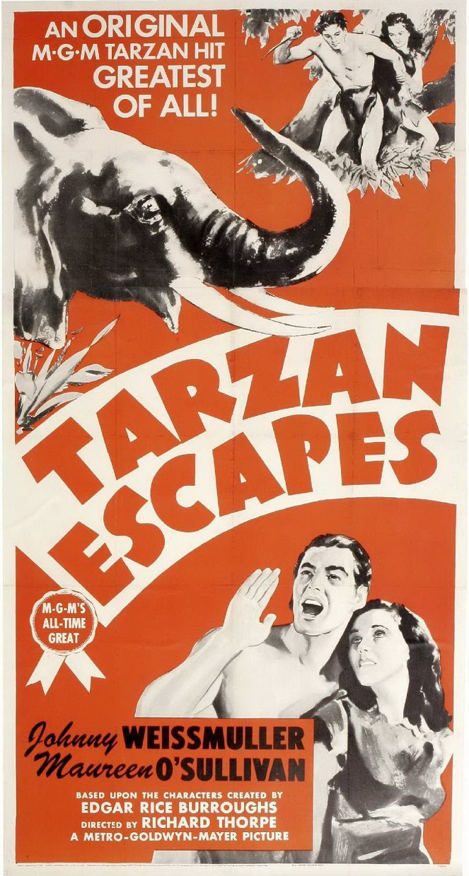 Tarzan Escapes - Plakaty