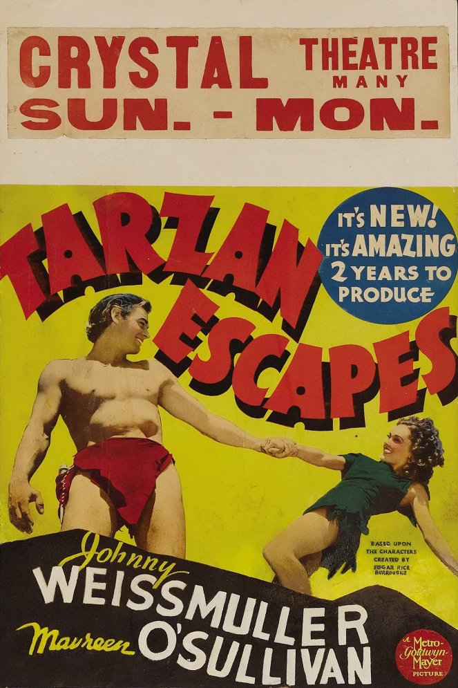 Tarzan Escapes - Cartazes
