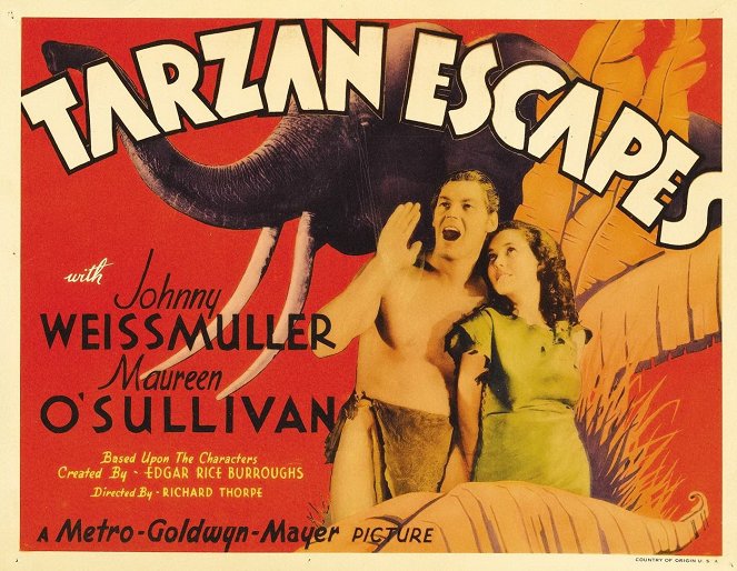 Tarzan Escapes - Cartazes