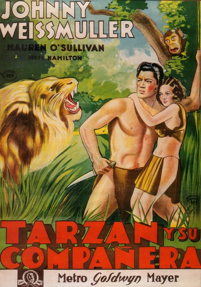 Tarzán y su compañera - Carteles