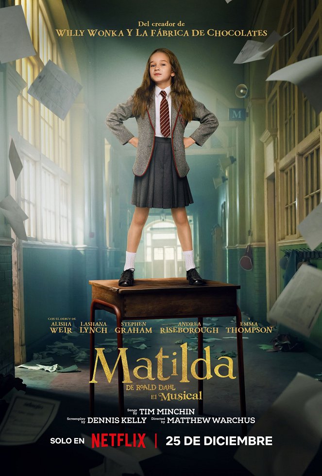 Matilda de Roald Dahl, el musical - Carteles