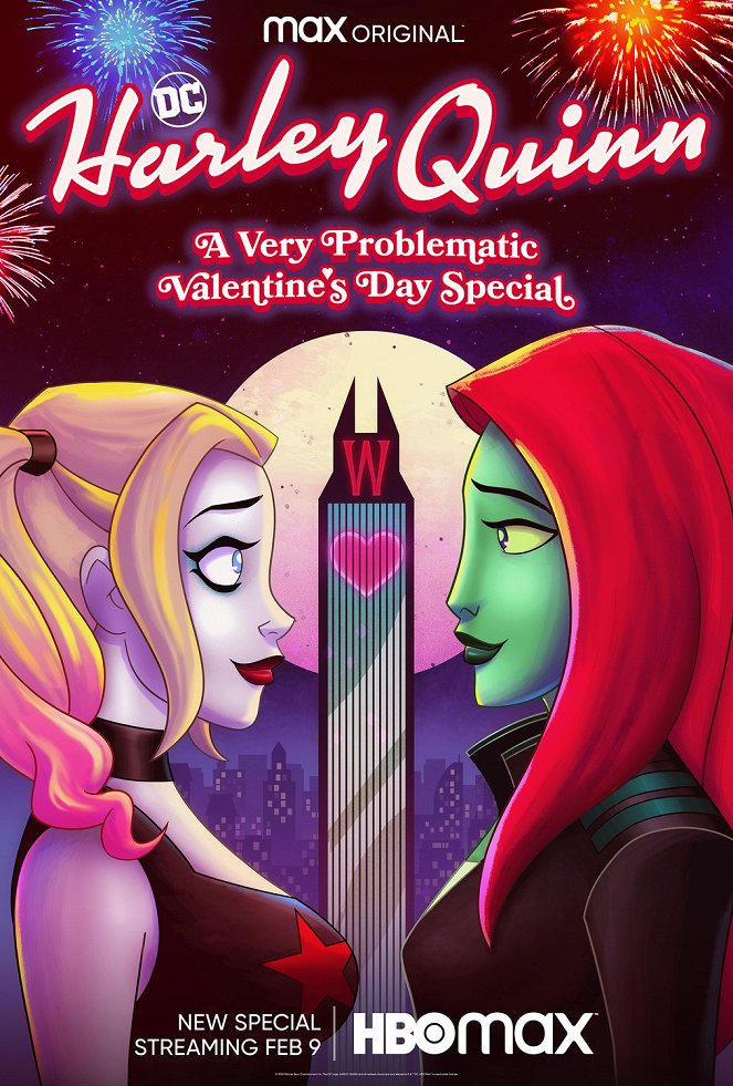Harley Quinn - Especial de un muy problemático San Valentín - Carteles