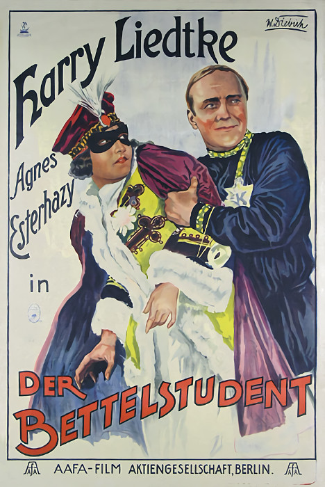 Der Bettelstudent - Plakaty