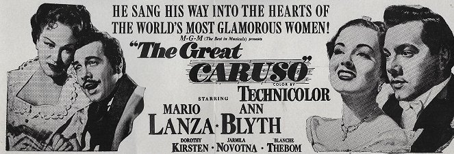 Velký Caruso - Plakáty