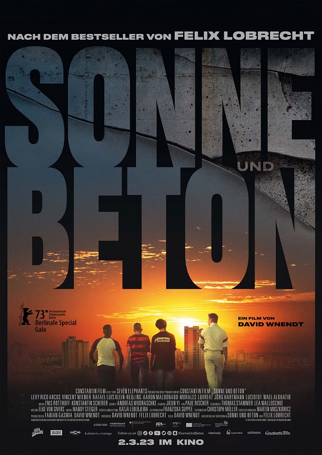 Sonne und Beton - Plakate