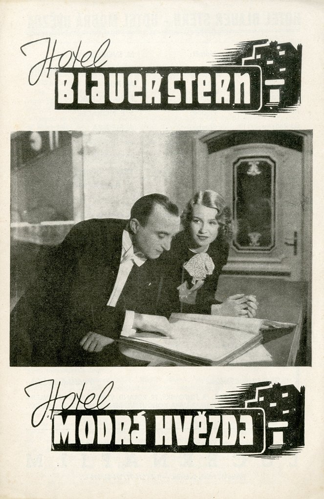 Hotel blauer Stern - Plakate