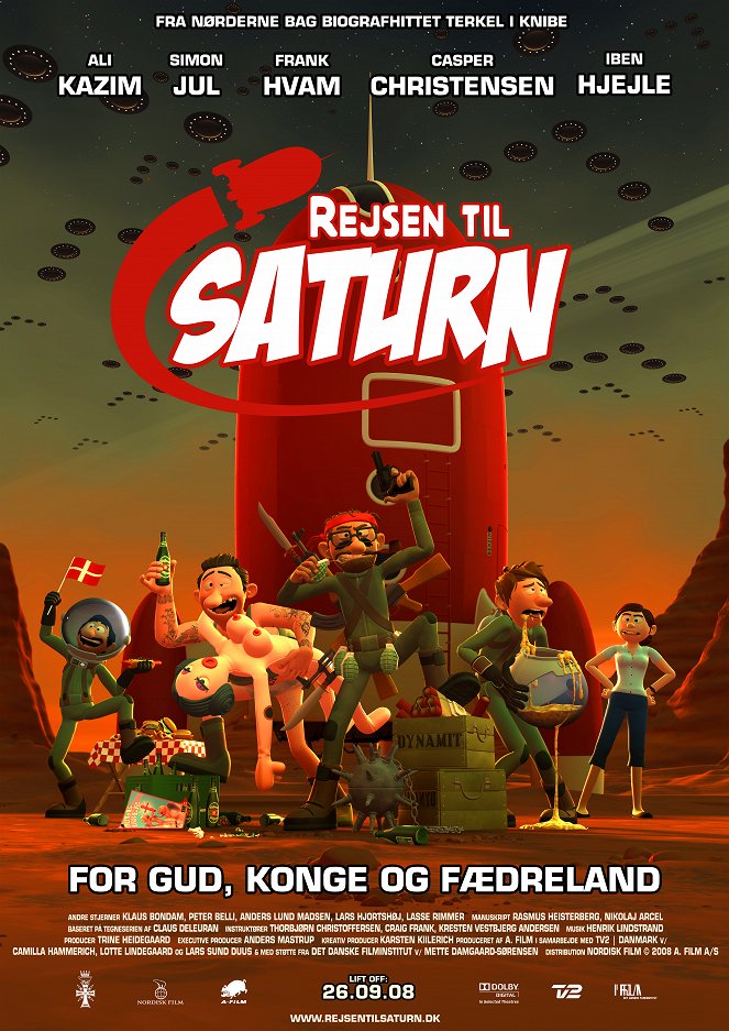 Rejsen til Saturn - Plakate