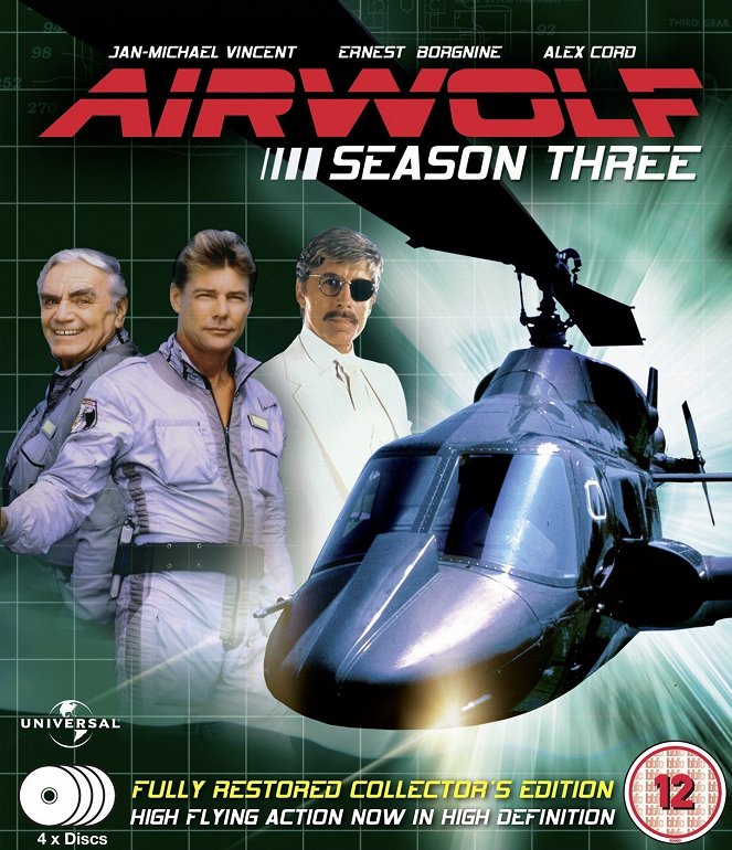 Airwolf - Airwolf - Season 3 - Posters