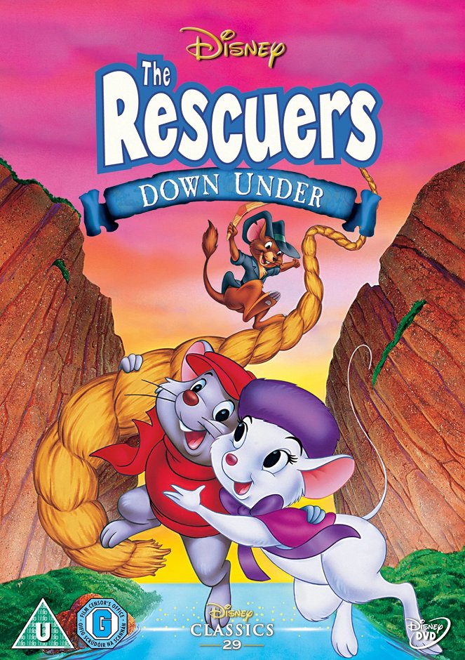 The Rescuers Down Under - Posters