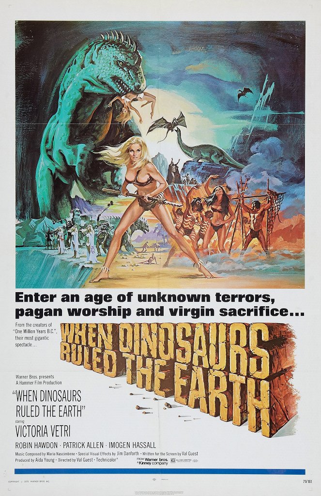 When Dinosaurs Ruled the Earth - Posters