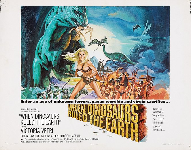When Dinosaurs Ruled the Earth - Posters
