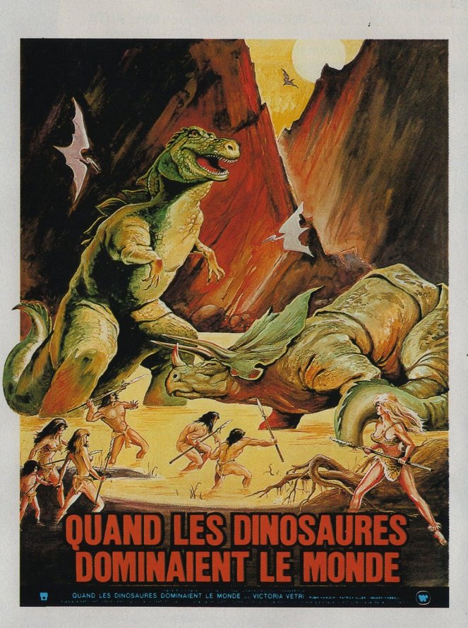 Quand les dinosaures dominaient le monde - Affiches