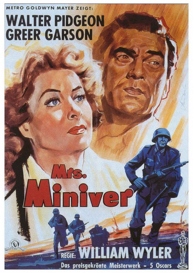 Mrs. Miniver - Plakate