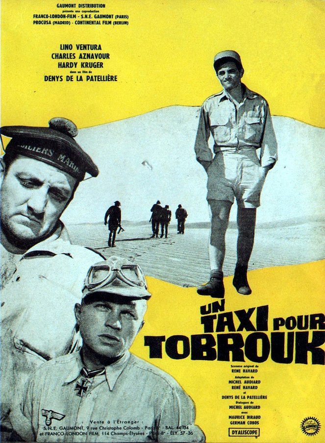 Un taxi pour Tobrouk - Affiches