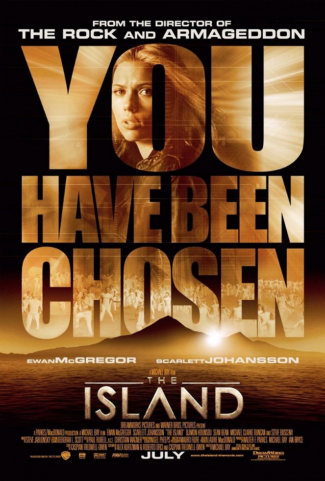 A sziget - Plakátok