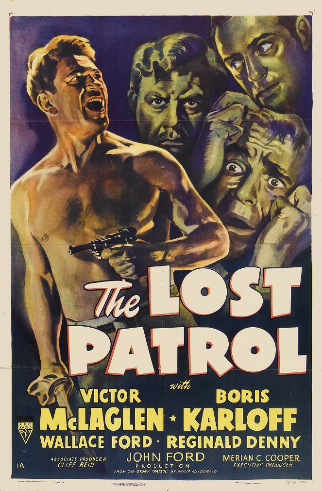 The Lost Patrol - Julisteet