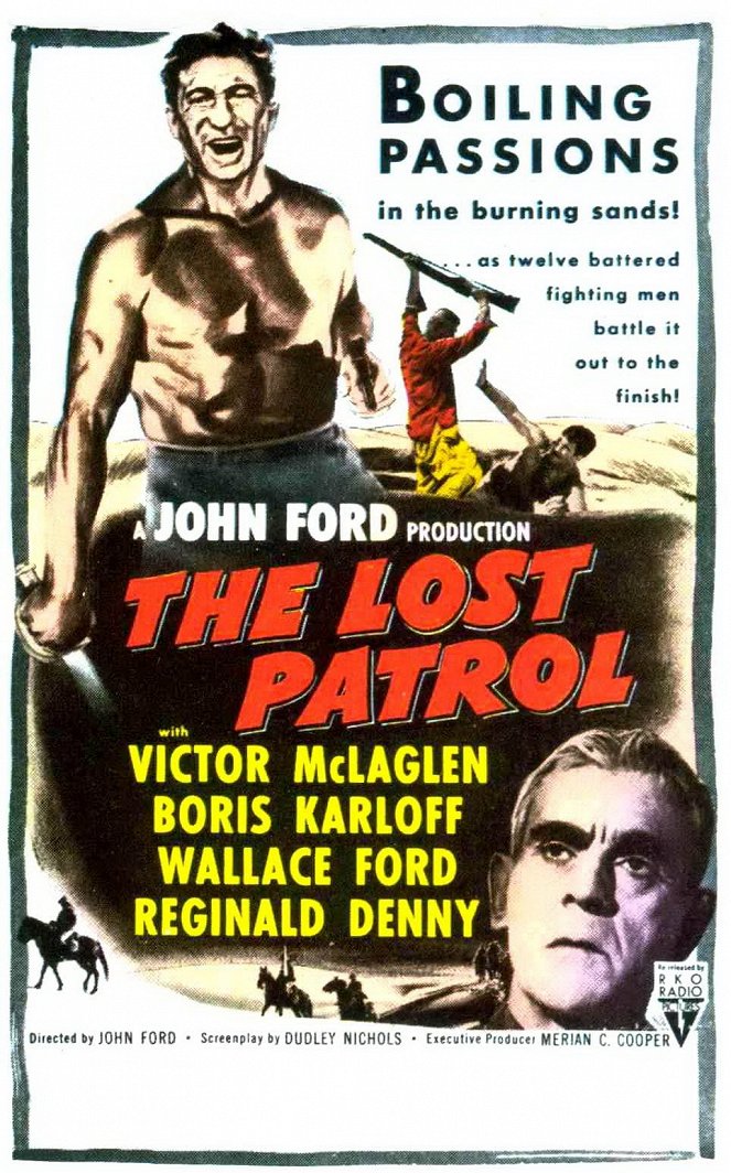 The Lost Patrol - Plakaty
