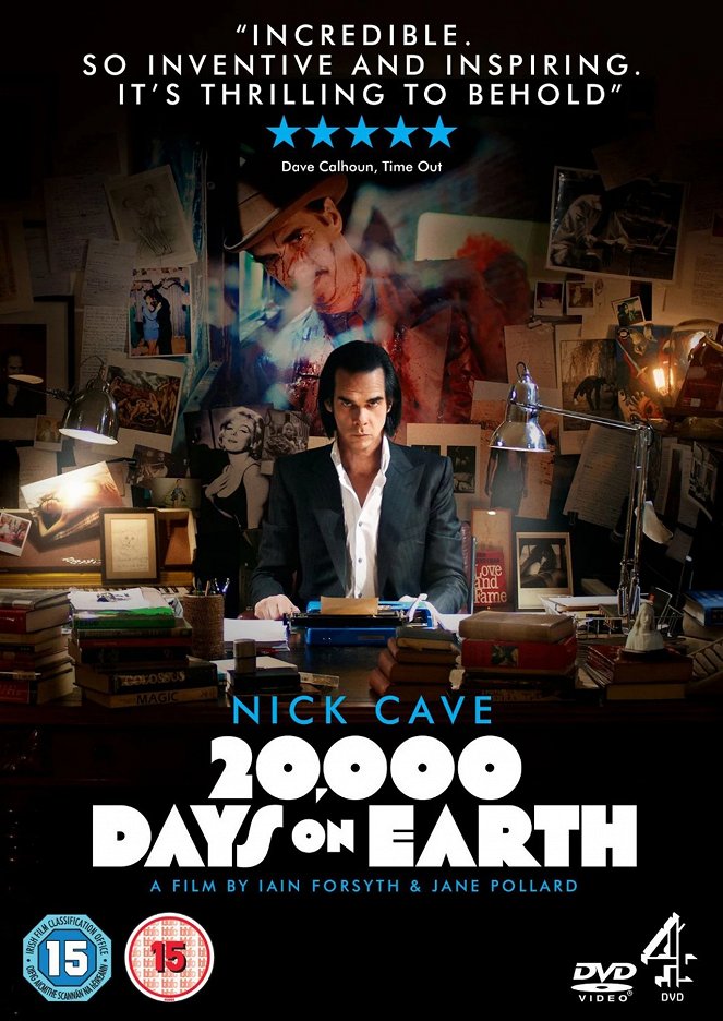 Nick Cave - 20.000 Dias na Terra - Cartazes