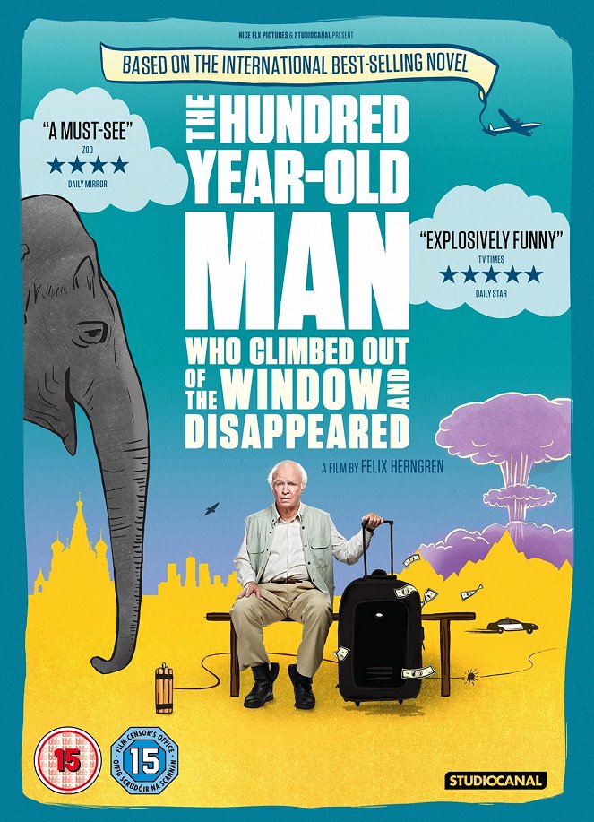 Der Hundertjährige, der aus dem Fenster stieg und verschwand - Plakate