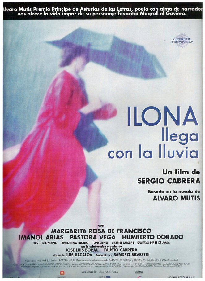 Ilona llega con la lluvia - Plakaty