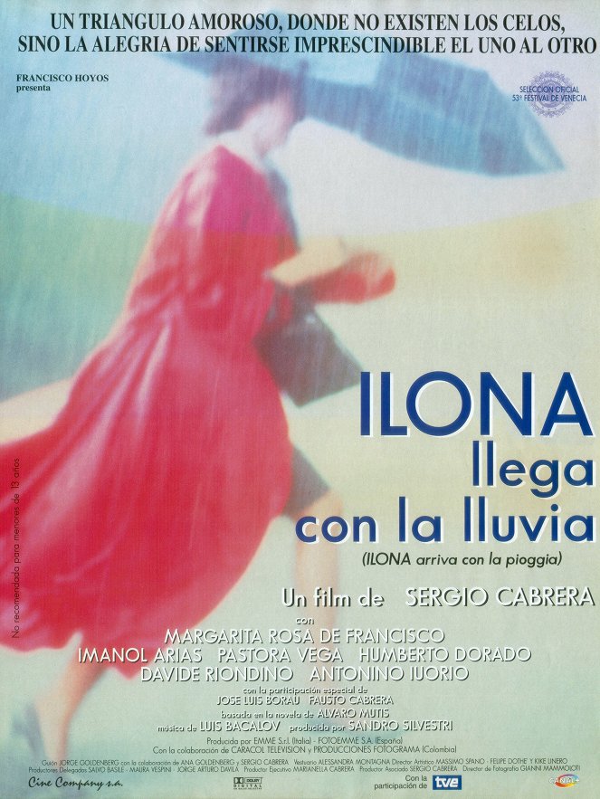 Ilona llega con la lluvia - Plakate