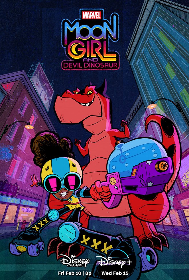 Měsiční dívka a ďábelský dinosaurus - Série 1 - Plakáty