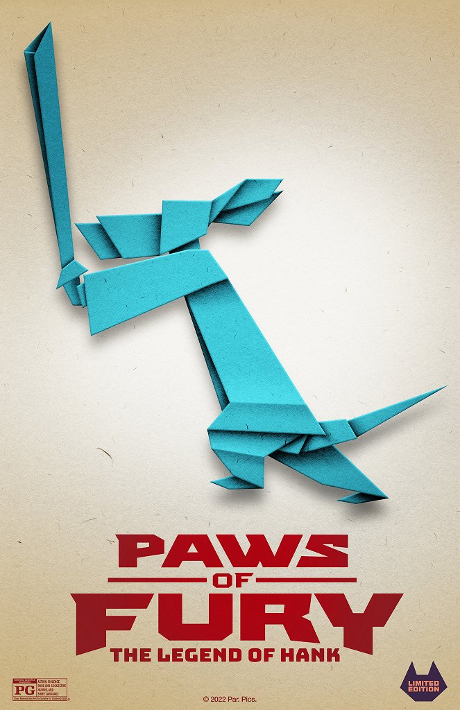 Paws of Fury: The Legend of Hank - Posters