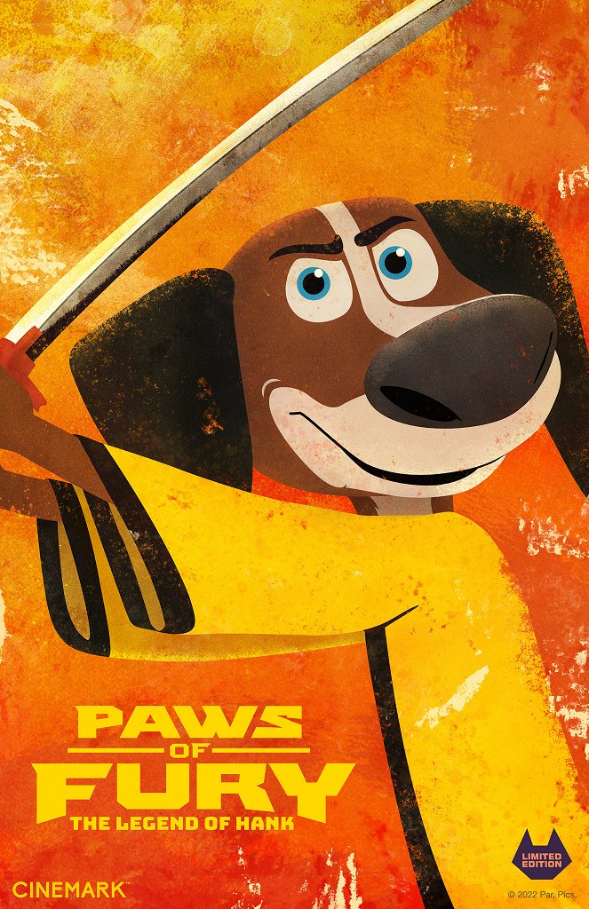 Paws of Fury: The Legend of Hank - Posters