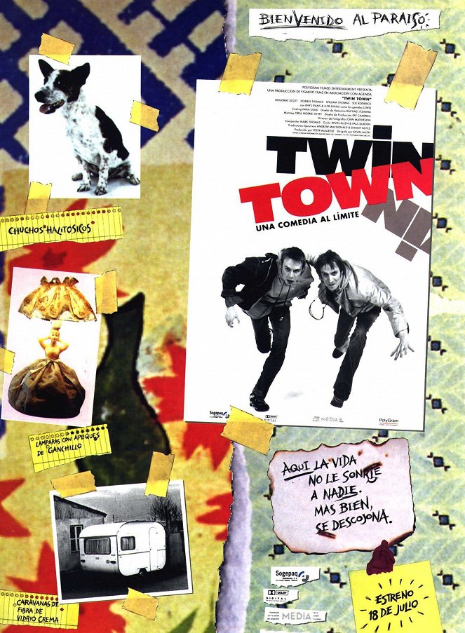 Twin Town - Carteles