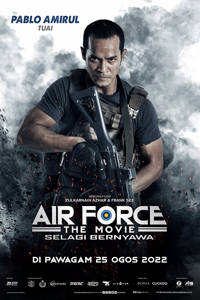 Air Force the Movie: Selagi Bernyawa - Plakate