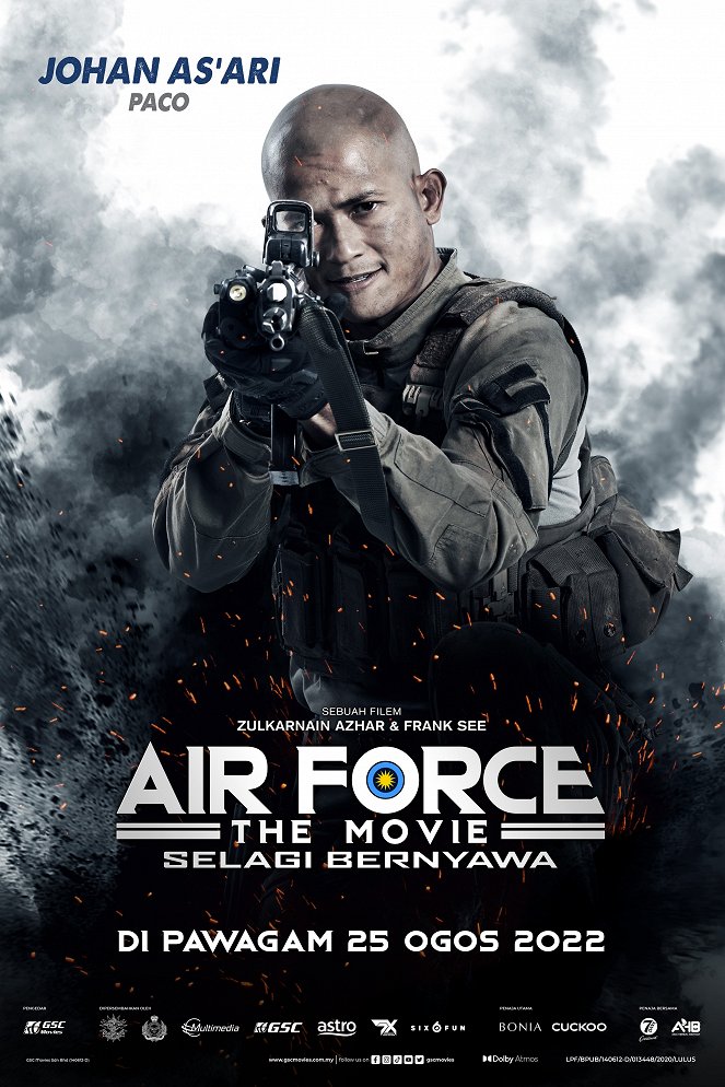 Air Force the Movie: Selagi Bernyawa - Cartazes
