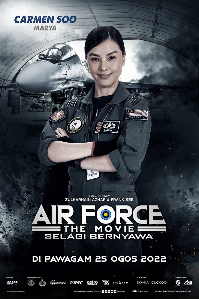Air Force the Movie: Selagi Bernyawa - Julisteet