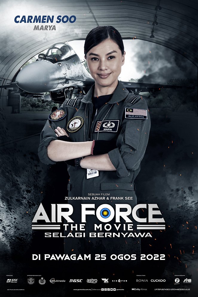 Air Force the Movie: Selagi Bernyawa - Plakáty