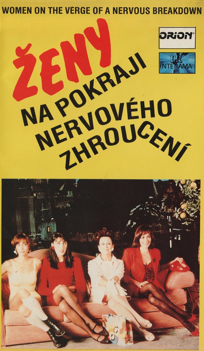 Ženy na pokraji nervového zhroucení - Plakáty
