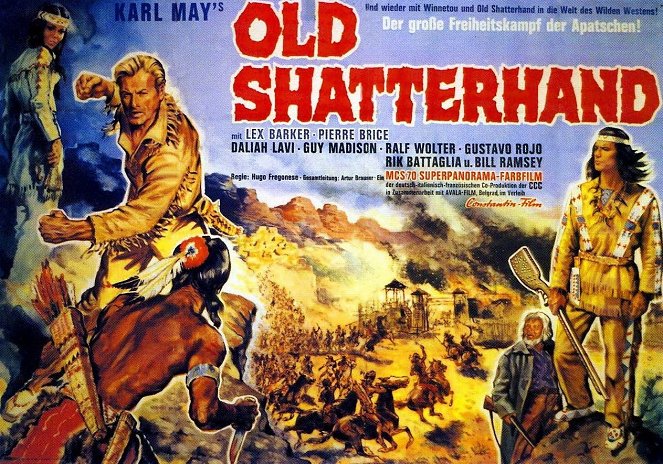 Old Shatterhand - Plakátok