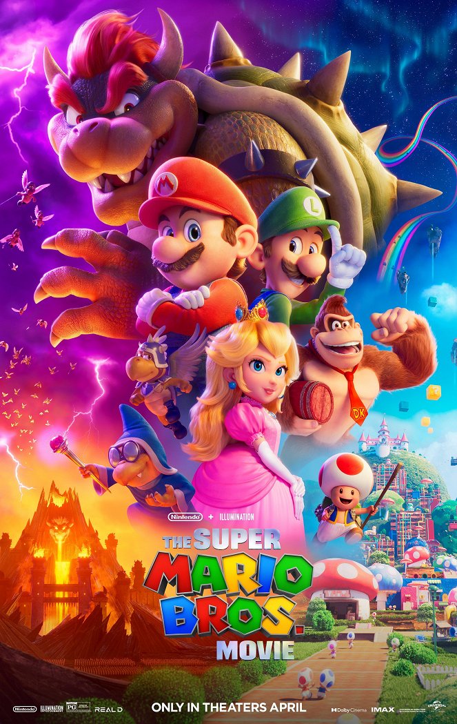 Super Mario Bros.: A film - Plakátok