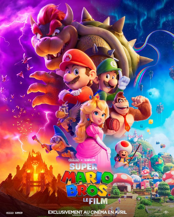 Super Mario Bros, le film - Affiches